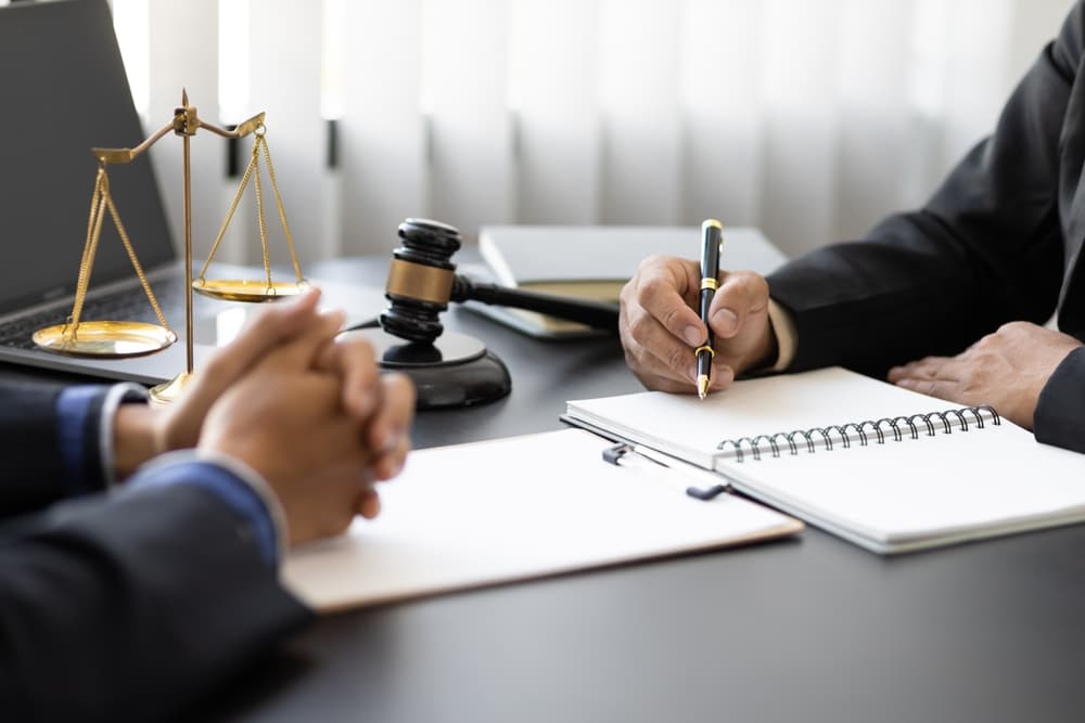 Attorneys in law firms handle complaints, manage litigation, and offer legal advice to clients.