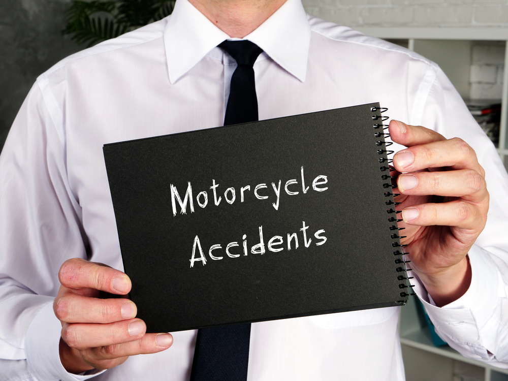 Motorcycle Accidents phrase on the page.